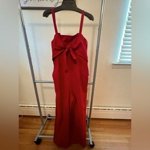 Beautiful red jumper with pockets, new with tags!